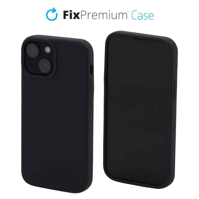 FixPremium - Silikonski ovitek za iPhone 13 mini, space grey