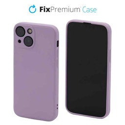 FixPremium - Silikonski ovitek za iPhone 13 mini, vijoličen