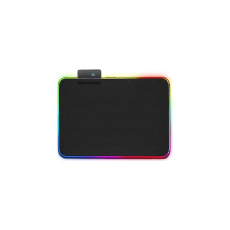 FixPremium - Podloga za miško z RGB osvetlitvijo, 30x25cm, črna