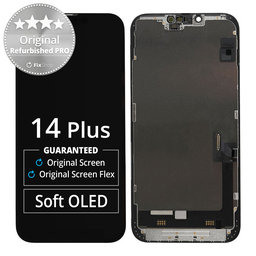 Apple iPhone 14 Plus - LCD zaslon + steklo na dotik + okvir Original Refurbished PRO