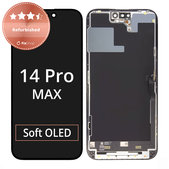 Zaslon za iPhone 14 Pro Max, Steklo na dotik z okvirjem, Refurbished