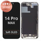 Zaslon za iPhone 14 Pro Max, Steklo na dotik z okvirjem, Refurbished