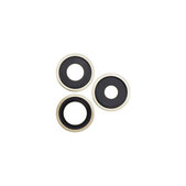 Apple iPhone 14 Pro, 14 Pro Max - Steklo za zadnjo kamero z okvirjem (Midnight) - 3 kosa