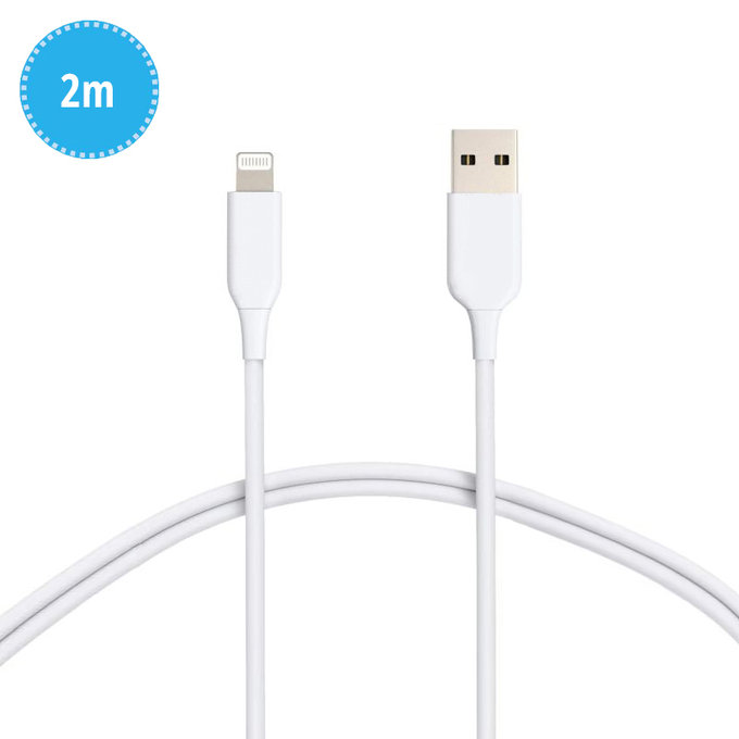 Lightning / USB kabel, 2 m, združljiv z Apple, bulk