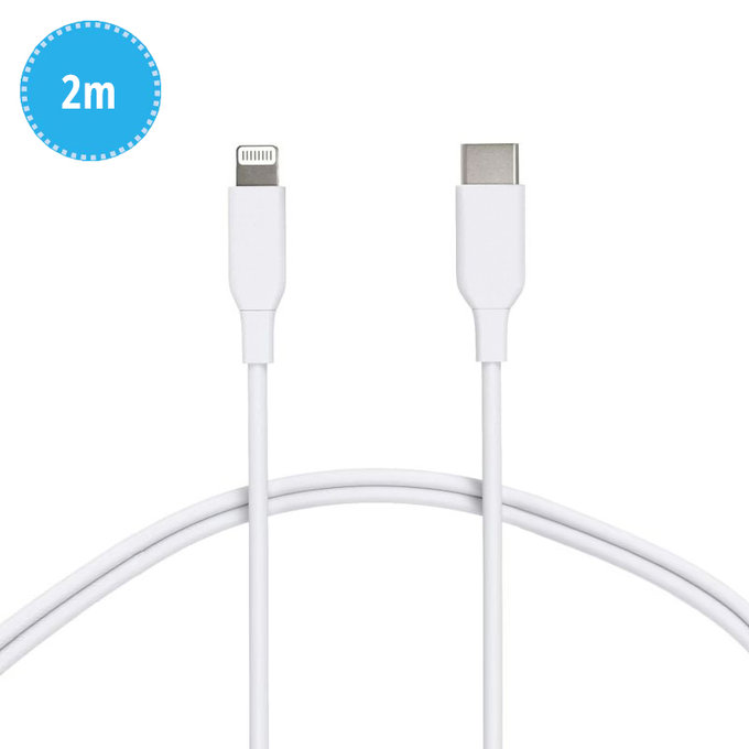 Lightning / USB-C kabel, 2 m, združljiv z Apple, bulk
