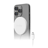 SBS - MagSafe Polnilec, 15W, bela