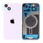 Apple iPhone 14 Plus - Steklo zadnjega ohišja + Leča kamere + Kovinska plošča + Magsafe magnet (Purple)