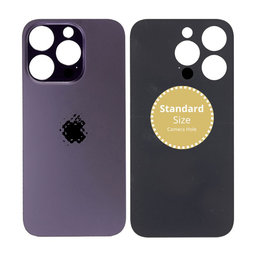Apple iPhone 14 Pro - steklo zadnjega ohišja (deep purple)