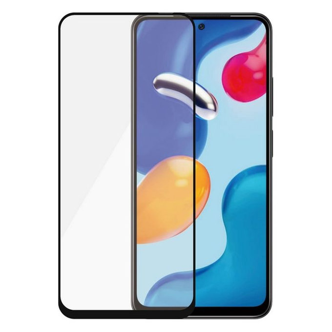 PanzerGlass - Kaljeno Steklo Case Friendly za Xiaomi Redmi Note 11 in 11S, črn