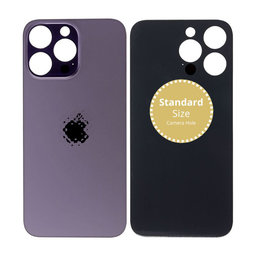 Apple iPhone 14 Pro Max - steklo zadnjega ohišja (deep purple)