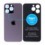 Apple iPhone 14 Pro Max - Steklo zadnjega ohišja s povečano odprtino za kamero (Deep Purple)