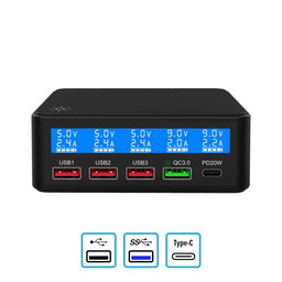 FixPremium - servisna polnilna postaja USB z USB 3.0 in USB-C
