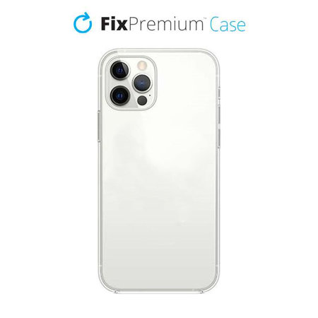 FixPremium - Silikónové Puzdro pre iPhone 12 Pro Max, biela