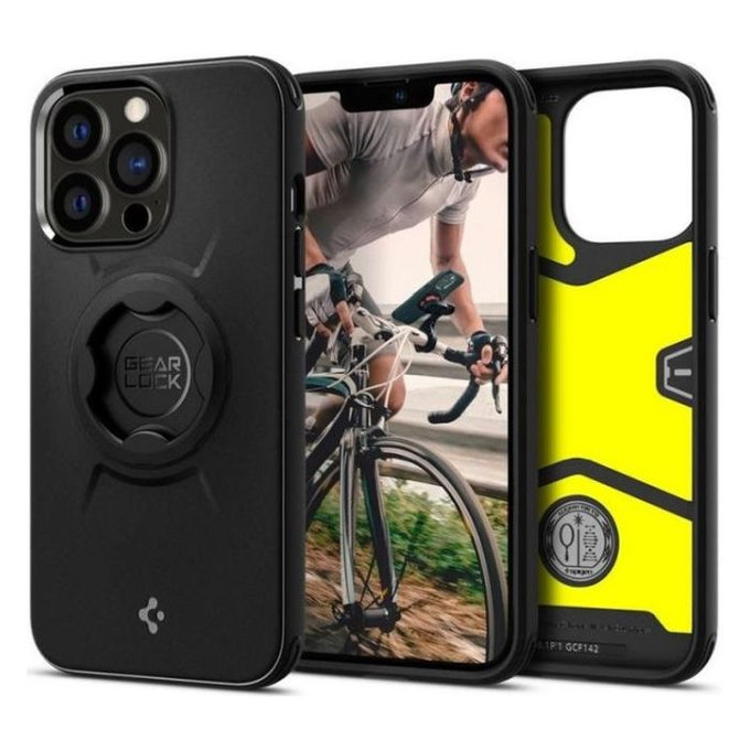 Spigen - Gearlock za iPhone 13 Pro, črn