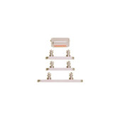 Apple iPhone 14 Pro Max - Stranski gumbi (Gold)