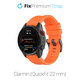 FixPremium - Silikonski trak za Garmin (QuickFit 22mm), oranžen