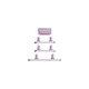 Apple iPhone 14 Plus - Stranski gumbi (Purple)