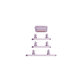 Apple iPhone 14 Plus - Stranski gumbi (Purple)