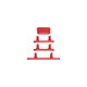Apple iPhone 14 Plus - Stranski gumbi (Red)