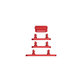 Apple iPhone 14 Plus - Stranski gumbi (Red)