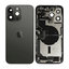 Apple iPhone 14 Pro Max - zadnje ohišje z majhnimi deli (Space Black)