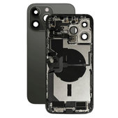 Apple iPhone 14 Pro Max - zadnje ohišje z majhnimi deli (Space Black)