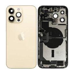 Apple iPhone 14 Pro Max - Zadnje ohišje z majhnimi deli (Gold)