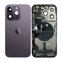 Apple iPhone 14 Pro - zadnje ohišje z majhnimi deli (deep purple)
