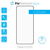 FixPremium FullCover Glass - 3D Kaljeno Steklo za Xiaomi 12 Pro