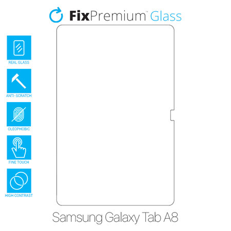 FixPremium Glass - Kaljeno Steklo za Samsung Galaxy Tab A8