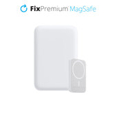 FixPremium - MagSafe PowerBank 10.000mAh, bela