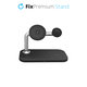 FixPremium - MagSafe stojalo 3 v 1 za iPhone, Apple Watch in AirPods, črno