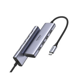 UGREEN - USB-C Hub 6v1, siv