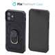 FixPremium - CamShield ovitek za iPhone 12 mini, črn
