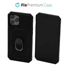 FixPremium - CamShield ovitek za iPhone 12 Pro Max, črn