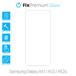 FixPremium Glass - Kaljeno Steklo za Samsung Galaxy A51, A52 in A52s