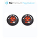 FixPremium - PS4/PS5 Biohazard Controller Grip Caps - Komplet 2 kosov