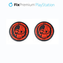 FixPremium - PS4/PS5 Skull Controller Grip Caps - Komplet 2 kosov