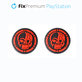 FixPremium - PS4/PS5 Skull Controller Grip Caps - Komplet 2 kosov
