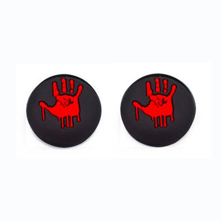 FixPremium - PS4/PS5 Bloody Hands Controller Grip Caps - Komplet 2 kosov