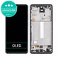 Samsung Galaxy A52 5G A526B, A52s 5G A528B - LCD zaslon + steklo na dotik + okvir (Awesome Black) OLED