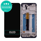 Motorola Moto G42 XT2233 - LCD zaslon + steklo na dotik + okvir (Black) OLED