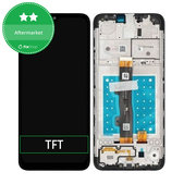 Motorola Moto E7 XT2095 - LCD zaslon + steklo na dotik + okvir (Mineral Gray) TFT