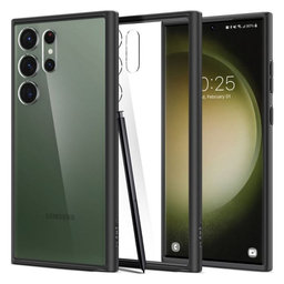Spigen - Ovitek Ultra Hybrid za Samsung Galaxy S23 Ultra, Matte Black