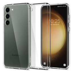 Spigen - Ovitek Ultra Hybrid za Samsung Galaxy S23, Crystal Clear