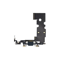 Apple iPhone SE (3rd Gen 2022) - Priključek za polnjenje + Flex kabel (Black)