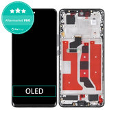 Honor 50 - LCD zaslon + steklo na dotik + okvir (Midnight Black) OLED