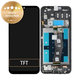 Samsung Galaxy A14 A145R - LCD zaslon + steklo na dotik + okvir (Black) - GH81-23541A, GH81-23540A Genuine Service Pack