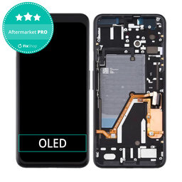 Google Pixel 4 XL - LCD zaslon + steklo na dotik + okvir (Just Black) OLED