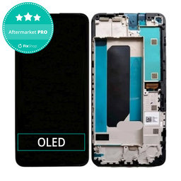 Google Pixel 4a 4G - LCD zaslon + steklo na dotik + okvir (Just Black) OLED